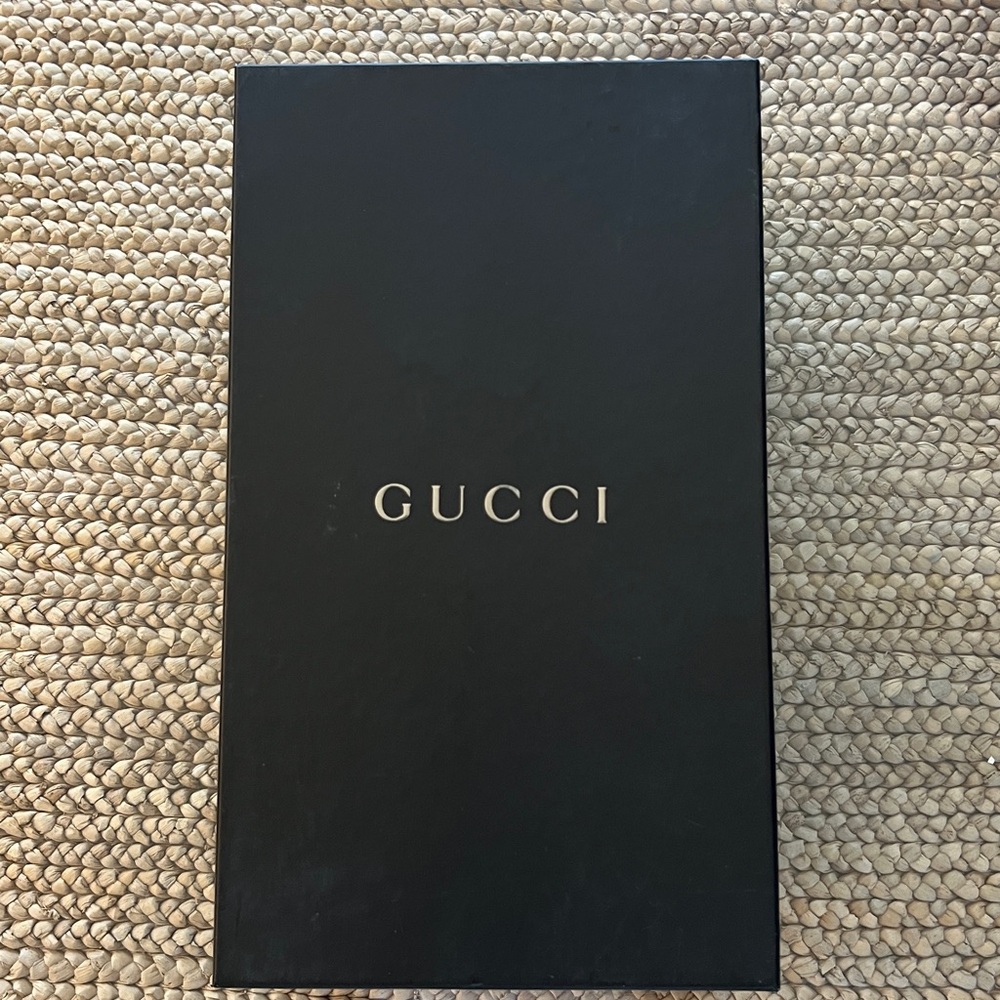 Gucci Shoe Box 12.5" x 7.5"